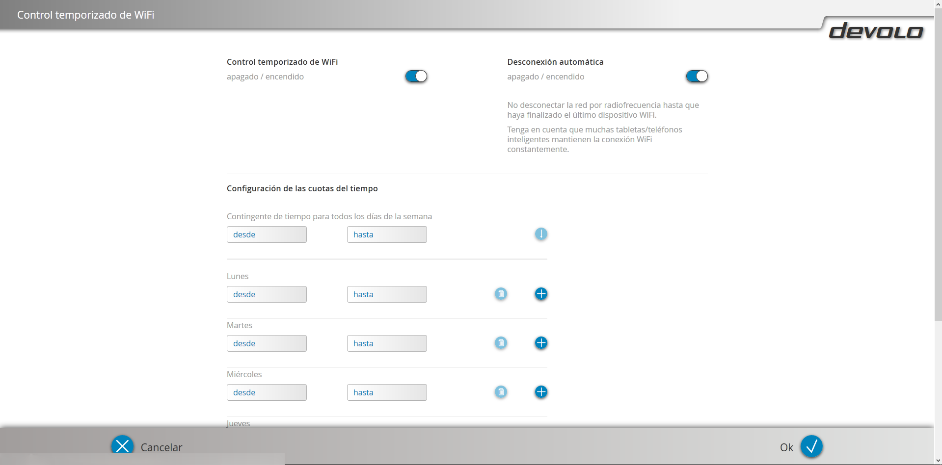 Configuración devolo 550 WiFI 4