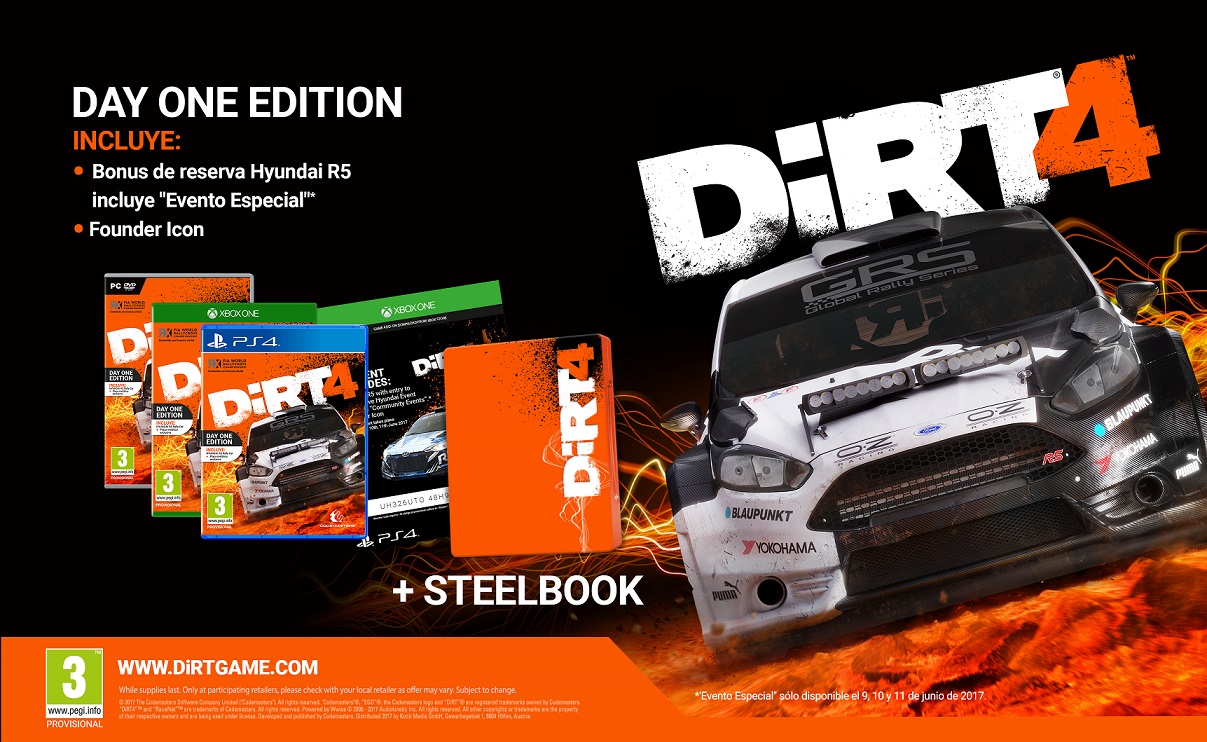 Edicion lanzamiento dirt4