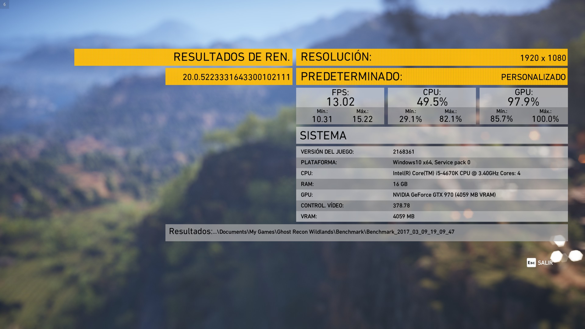 Ghost Recon Wildlands Análisis Ultra 3