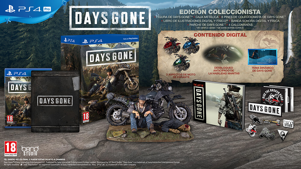 Days Gone Edición Coleccionista