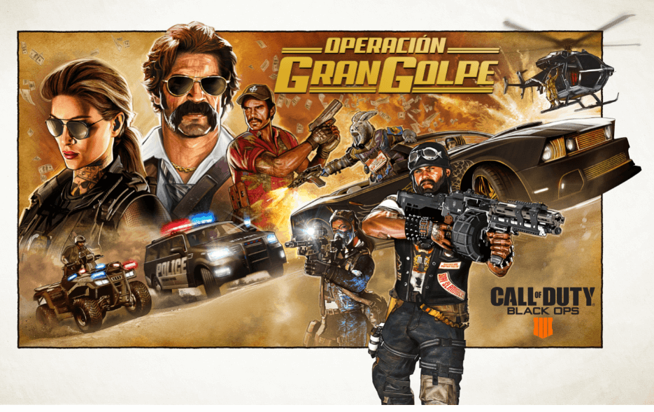 Call of Duty Black Ops 4 Operación Gran Golpe