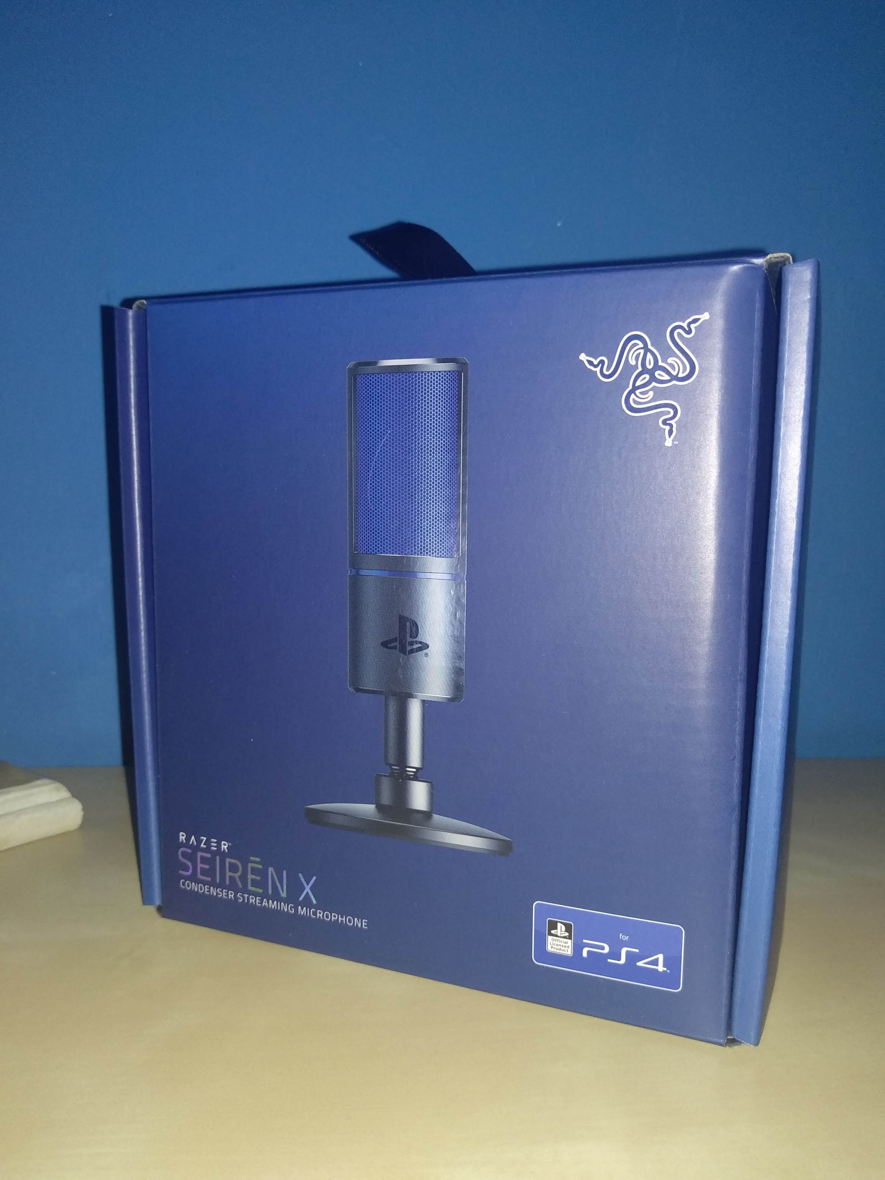 Razer Seiren X for PS4 Análisis Caja 1