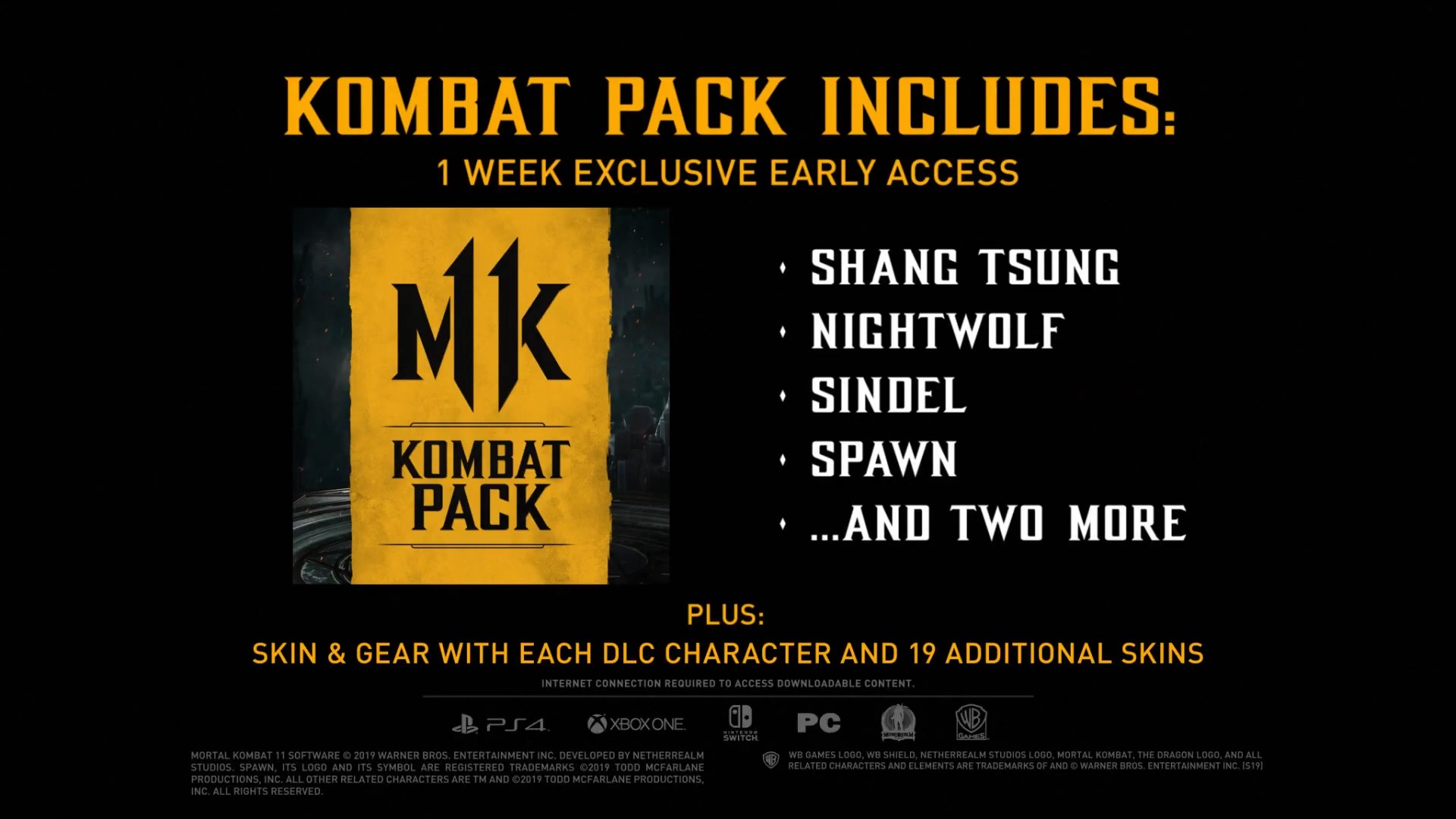 Mortal Kombat 11 Kombat Pack