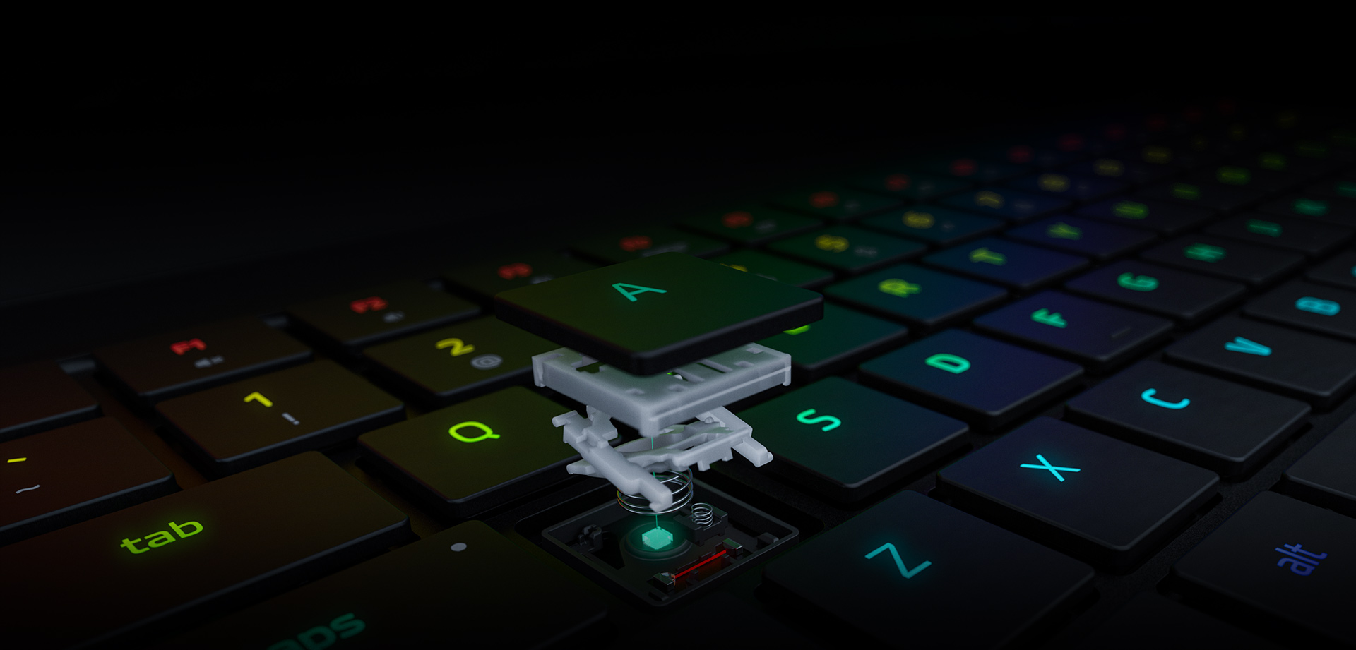 Razer teclado óptico para portátiles 1