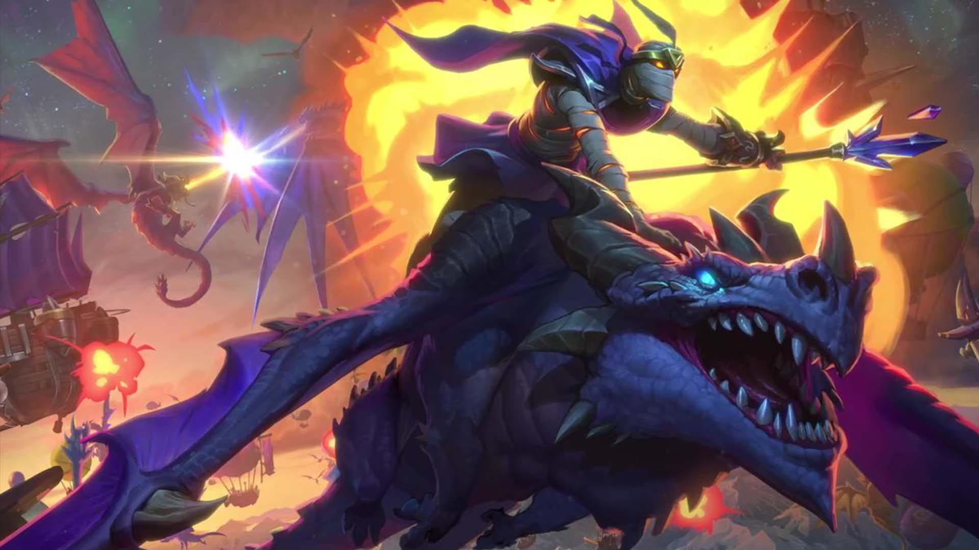 Hearthstone El Descenso de los Dragones Anuncio