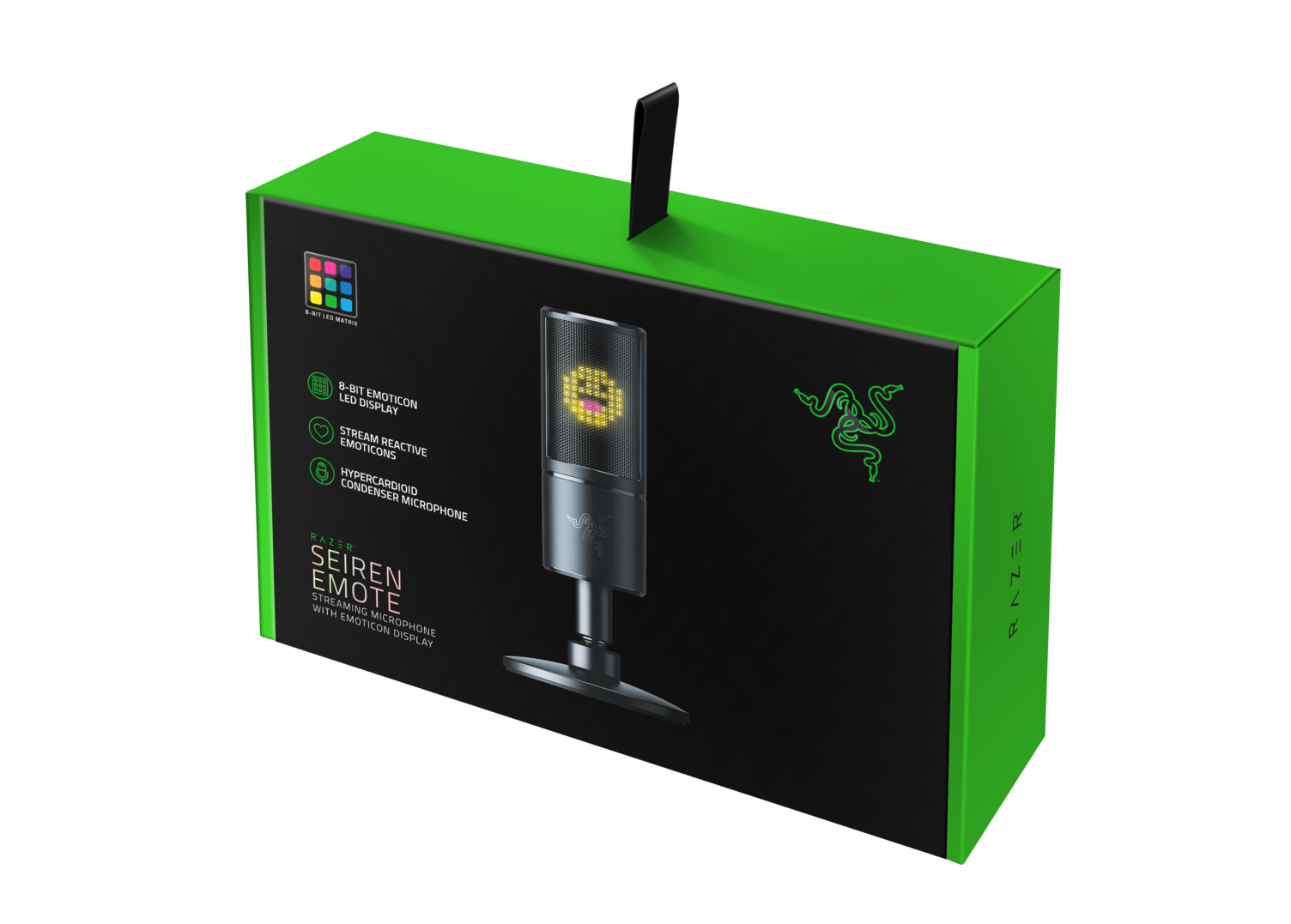 Razer Seiren Emote Análisis Caja 1