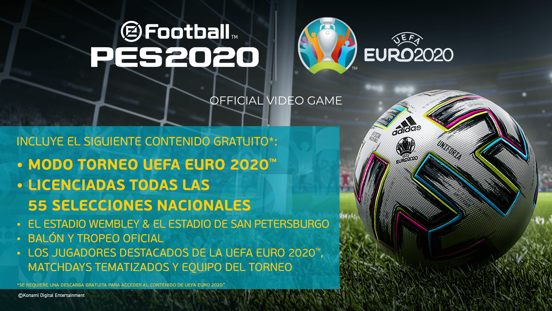 eFootball PES 2020 UEFA Euro 2020