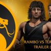 Mortal Kombat 11 Rambo contra Terminator