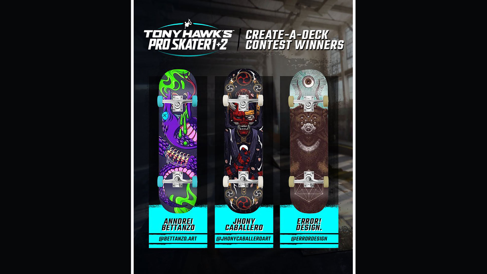 Tony Hawks Pro Skater 1 2 Fan Created Decks