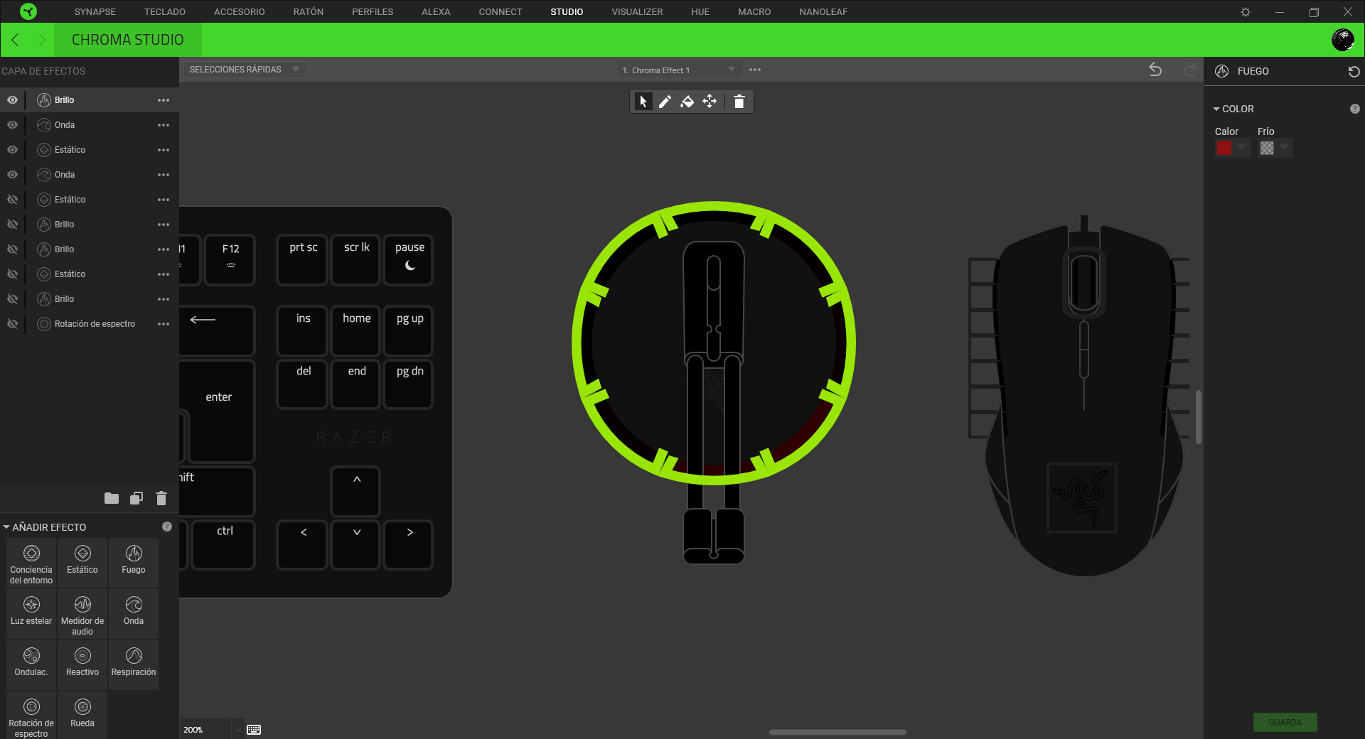 Razer Mouse Bungee V3 Chroma Analisis Razer Synapse 2