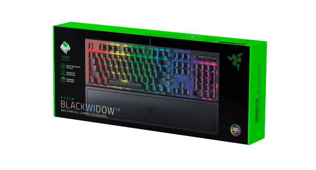 Razer BlackWidow V3 Analisis Caja 1