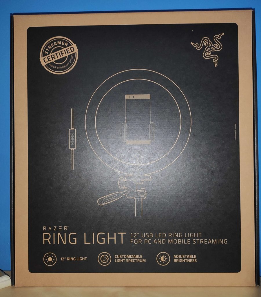 Razer Ring Light Analisis Caja 1