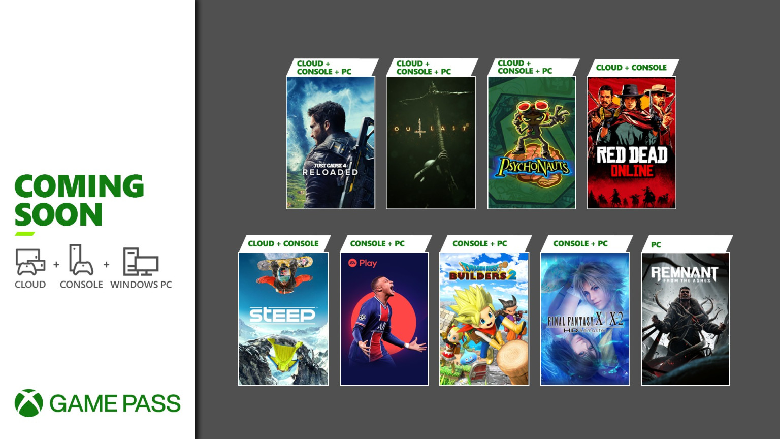 Xbox Game Pass Mayo 2021