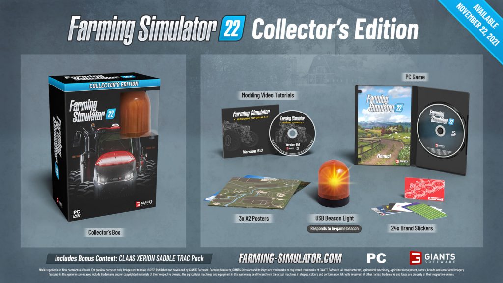 Farming Simulator 22 Anuncio fecha 2