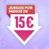 PS Store Juegos 15 euros