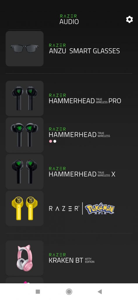 Razer Hammerhead True Wireless 2nd Gen Analisis Razer Audio APP 1