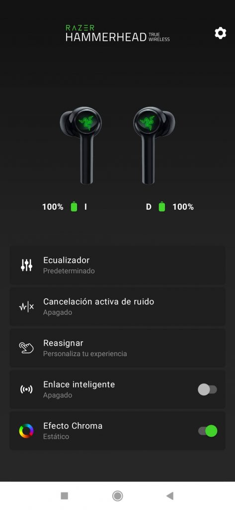 Razer Hammerhead True Wireless 2nd Gen Analisis Razer Audio APP 4