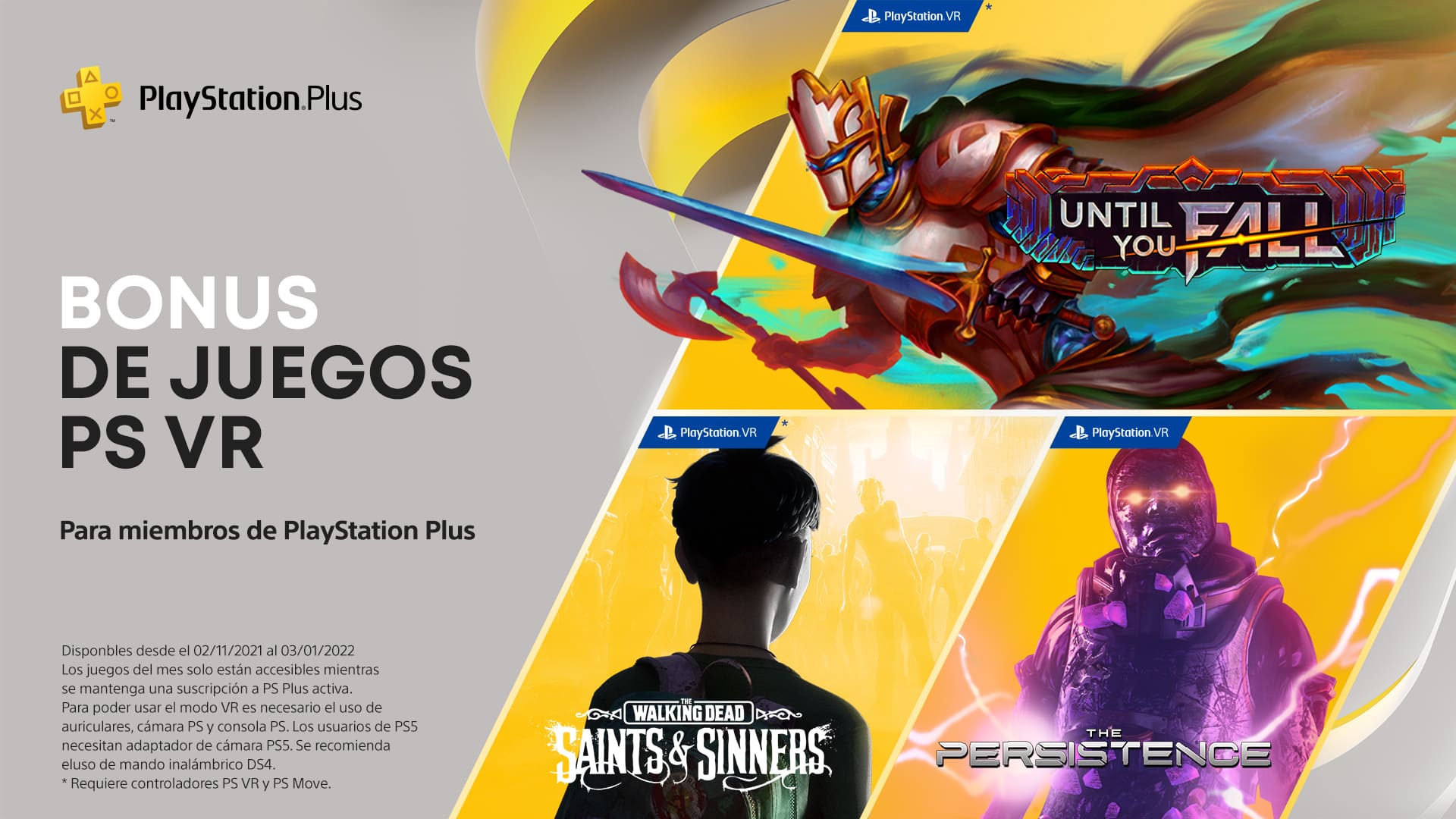 PlayStation Plus de noviembre 2021