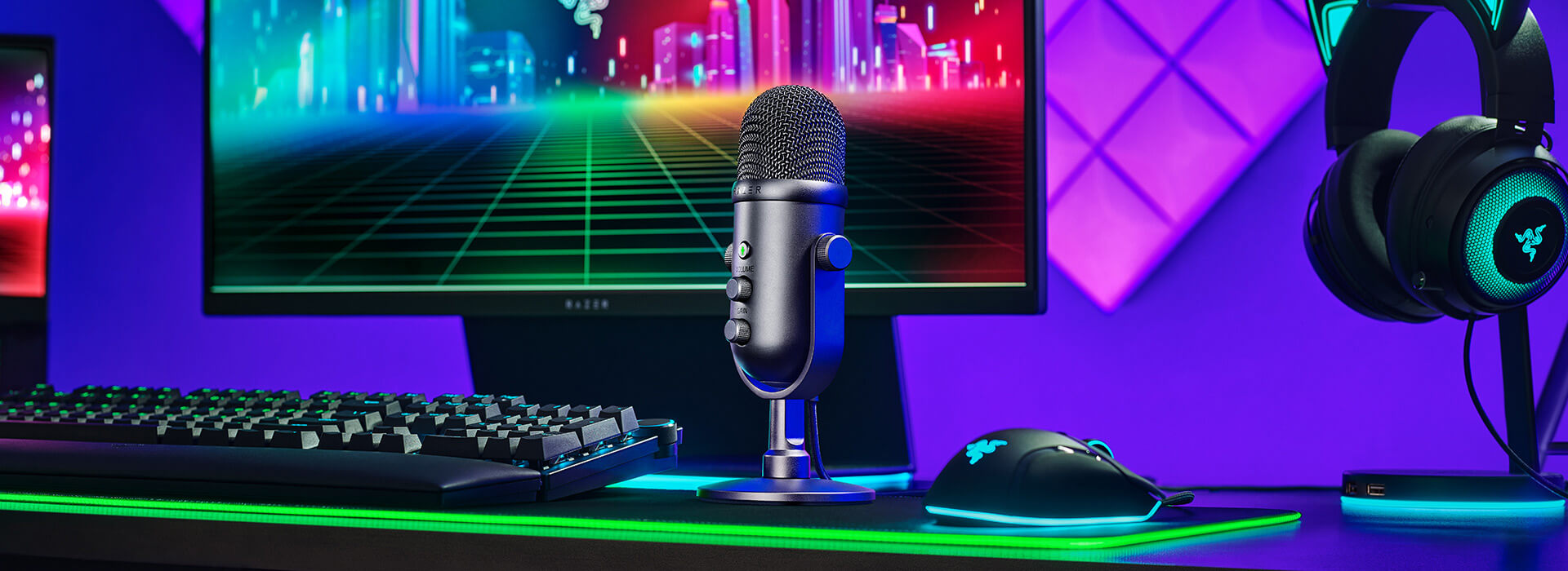 Razer Seiren V2 Pro Anuncio