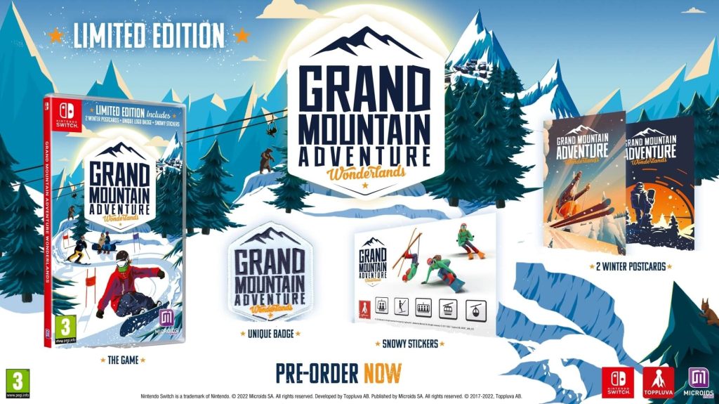 Grand Mountain Adventure Wonderlands Edicion fisica