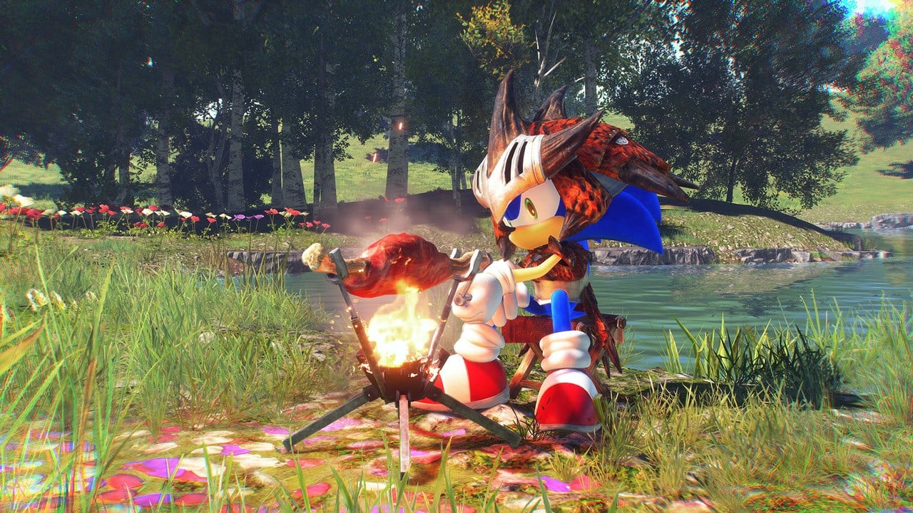 Sonic Frontiers x Monster Hunter