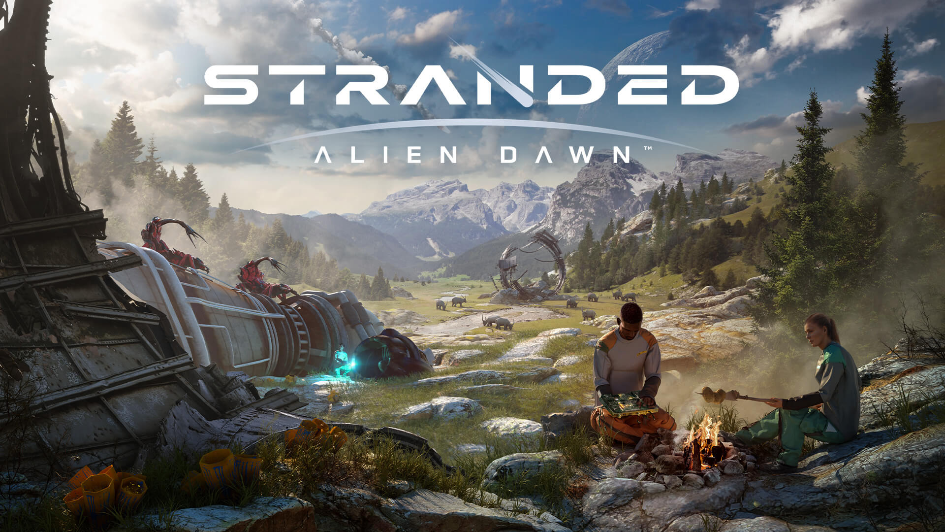 Stranded Alien Dawn Art