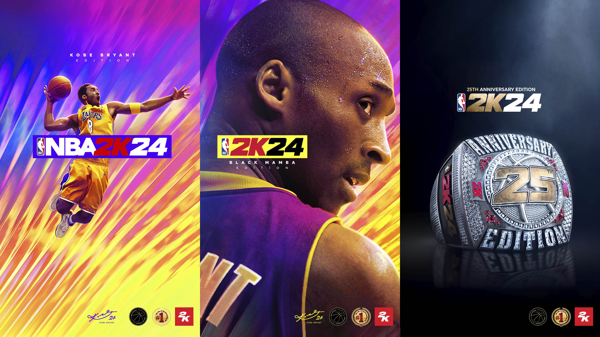 NBA 2K24 Cover Kobe