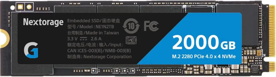 Nextorage G Series M.2 SSD Analisis Producto 2