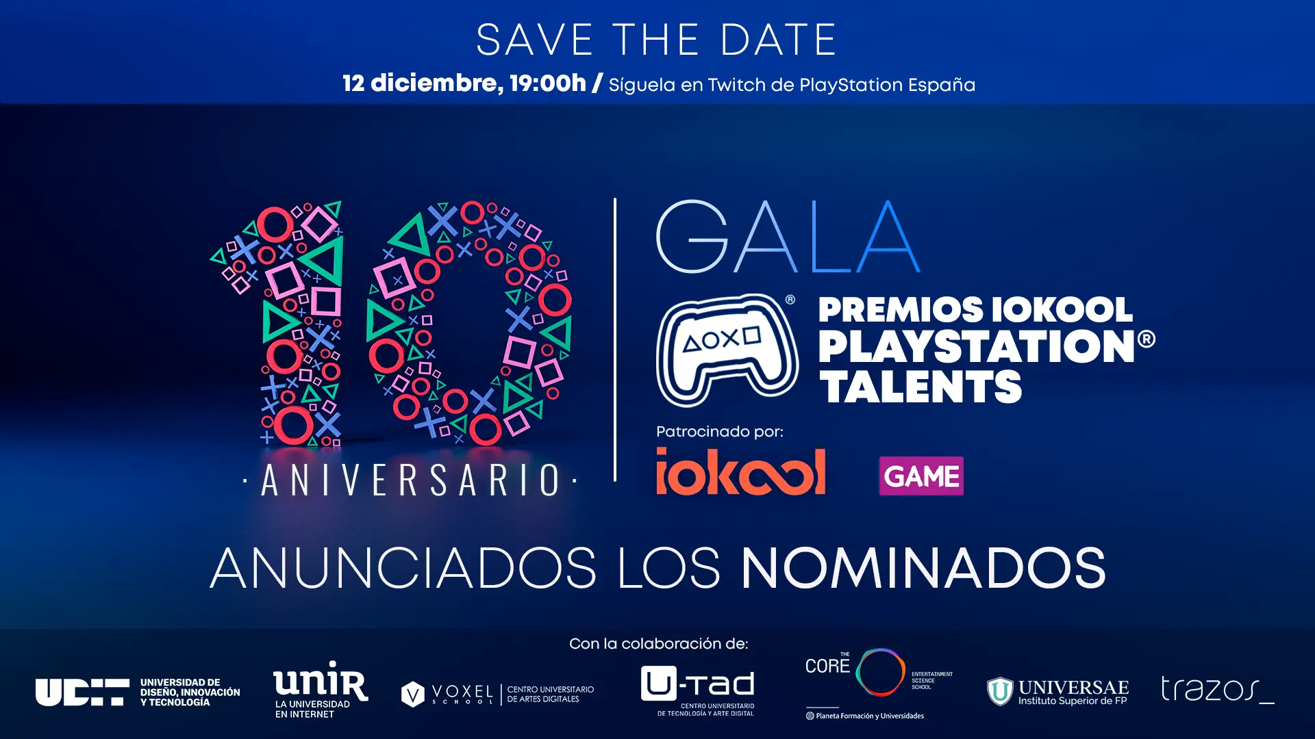 Premios iokool PlayStation Talents