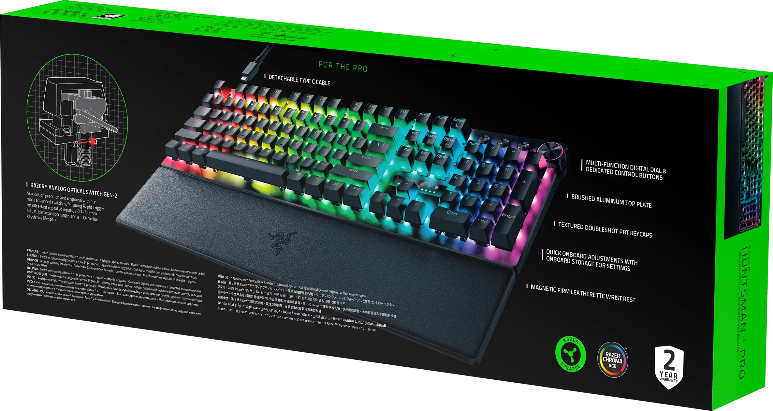 Razer Huntsman V3 Pro Analisis Caja 2 scaled