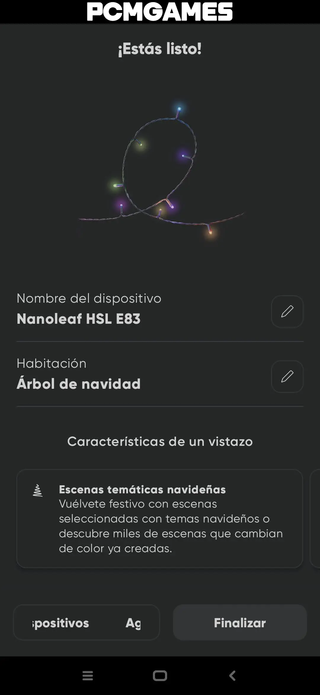 Nanoleaf Holiday String Lights Analisis Nanoleaf App 8