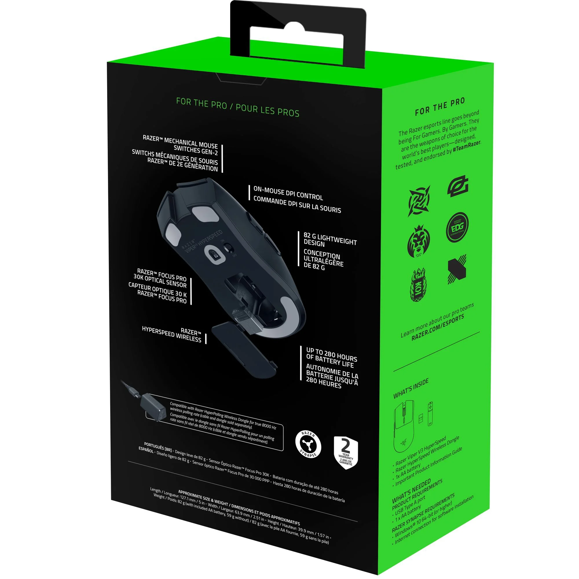 Razer Viper V3 HyperSpeed Analisis Caja 2