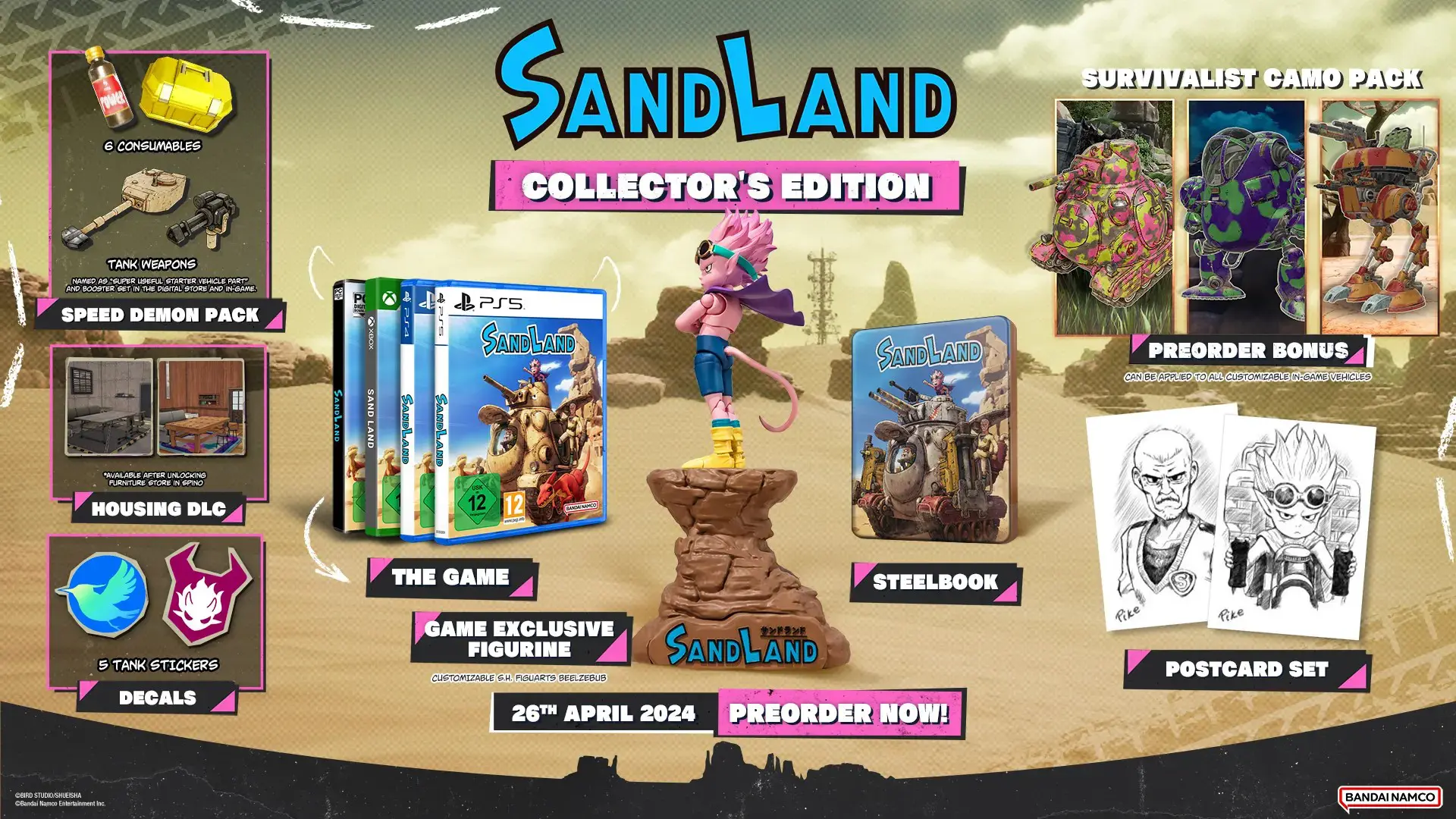 Sand Land Collectors Edition