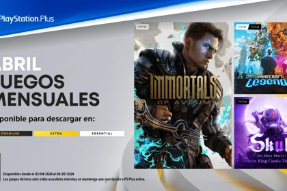 PlayStation Plus de abril 2024