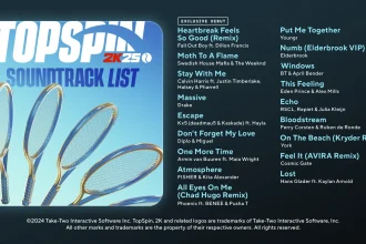 banda sonora de topspin 2k25