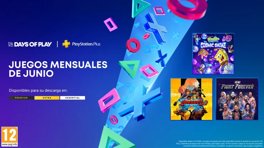 PlayStation Plus de junio 2024