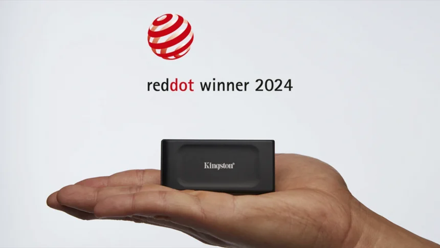 Kingston XS1000 gana el premio Red Dot 2024