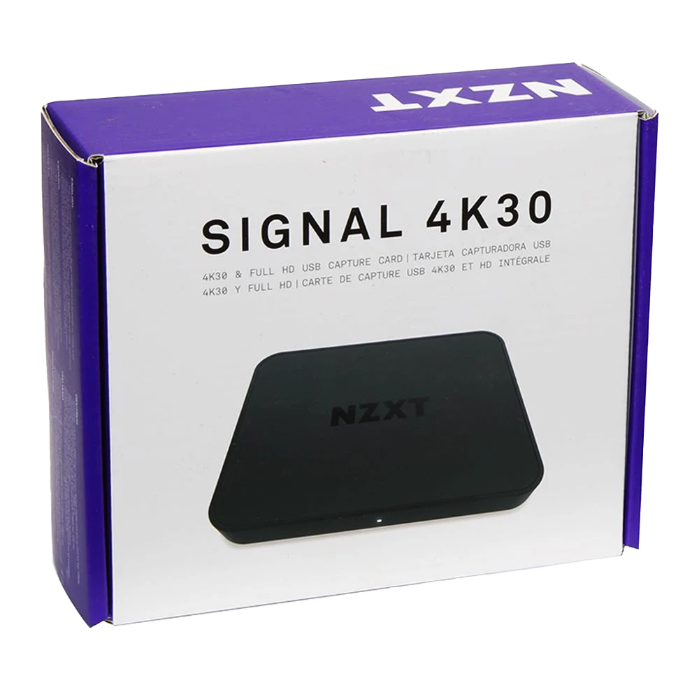 NZXT Signal 4K30 Analisis Caja