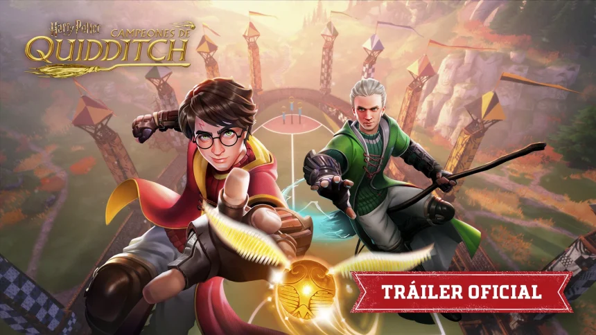 tráiler de Harry Potter: Campeones de Quidditch