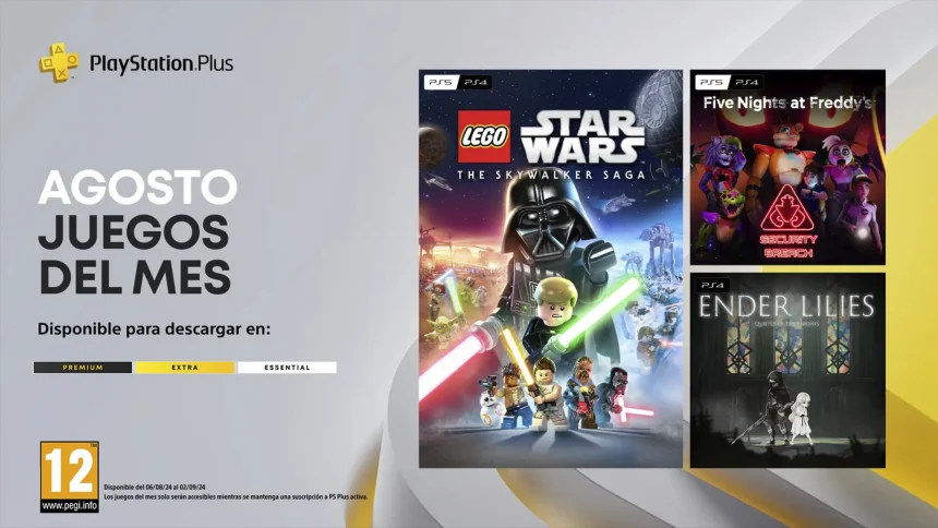 PlayStation Plus de agosto 2024