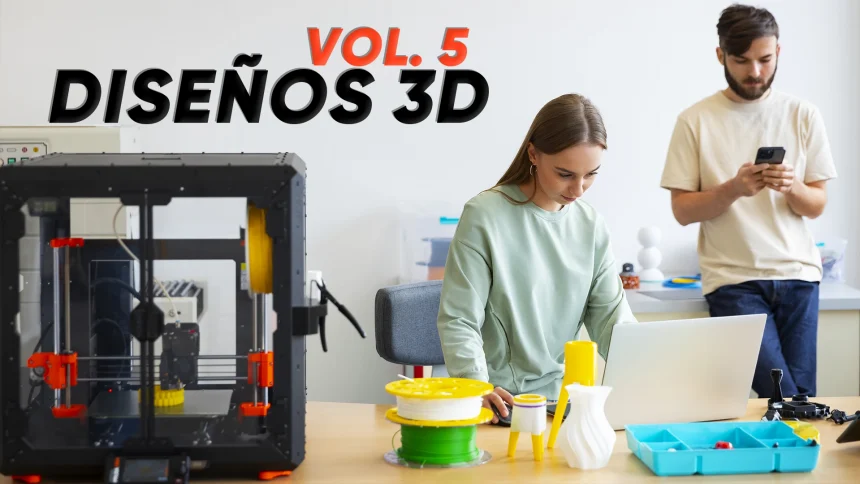 Top 5 de diseños 3D Volumen 5