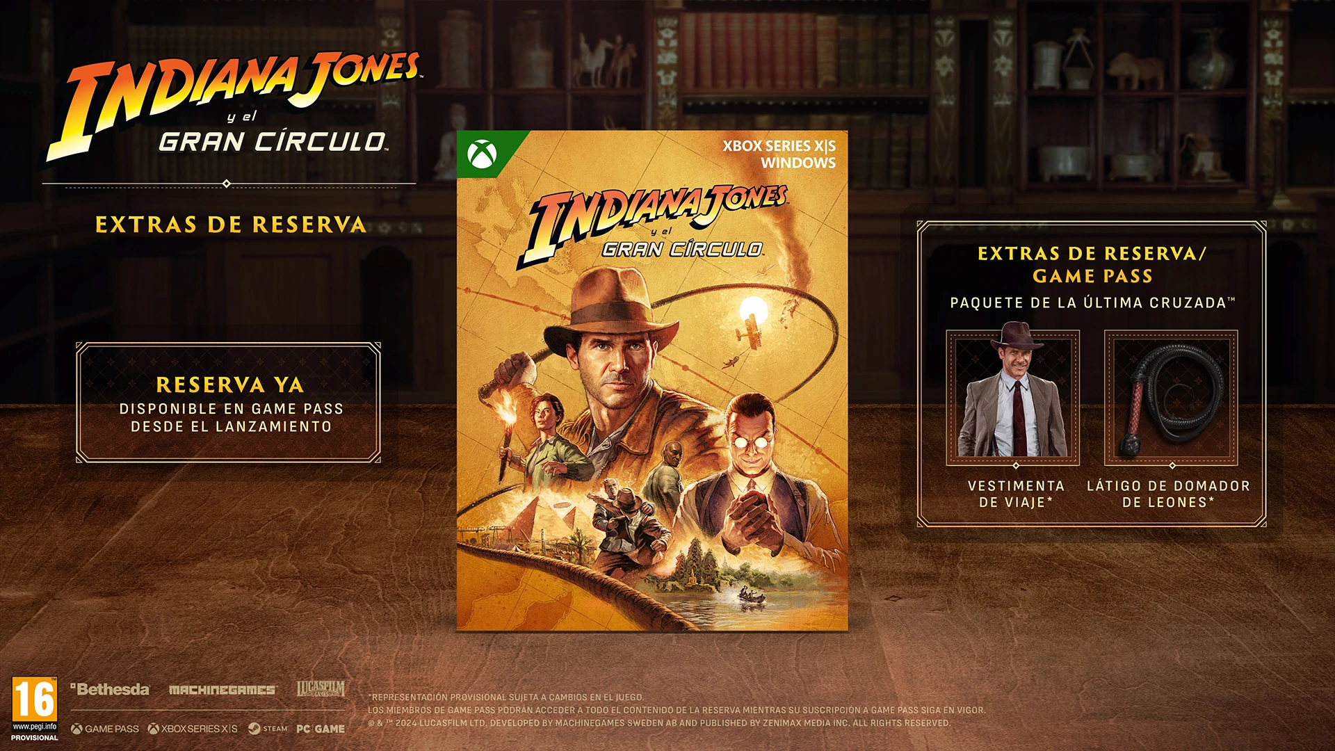 ediciones de Indiana Jones y el Gran Círculo