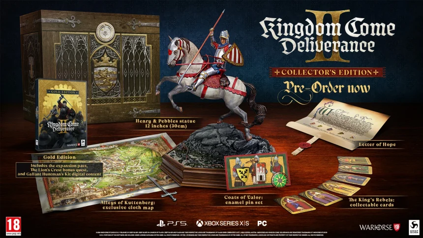 Edición coleccionista de Kingdom Come Deliverance II