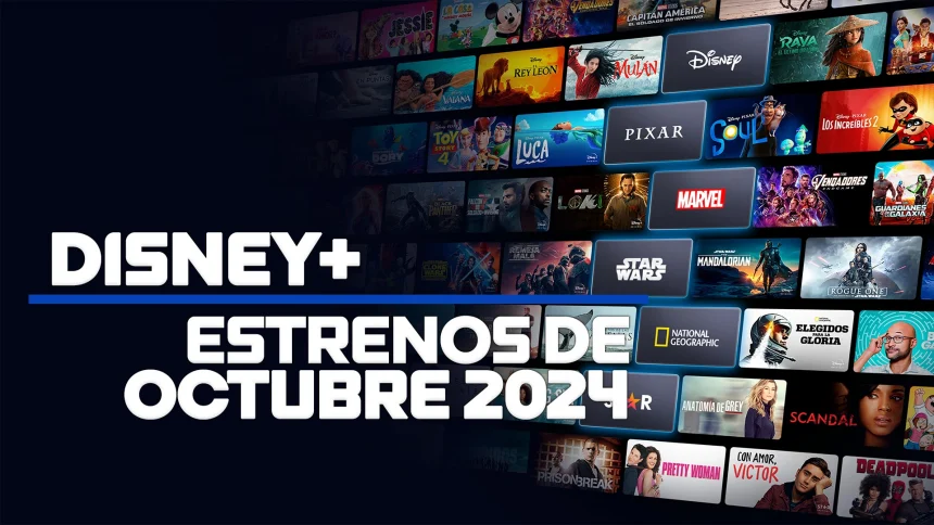 estrenos de octubre 2024 en Disney+