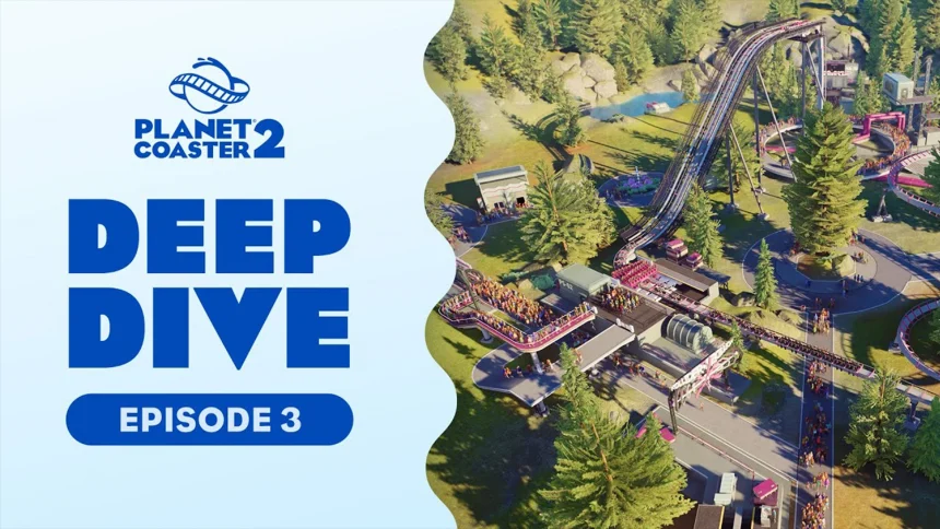 nuevas mejoras de gestión en Planet Coaster 2