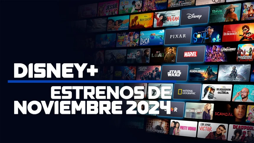 noviembre 2024 en Disney+