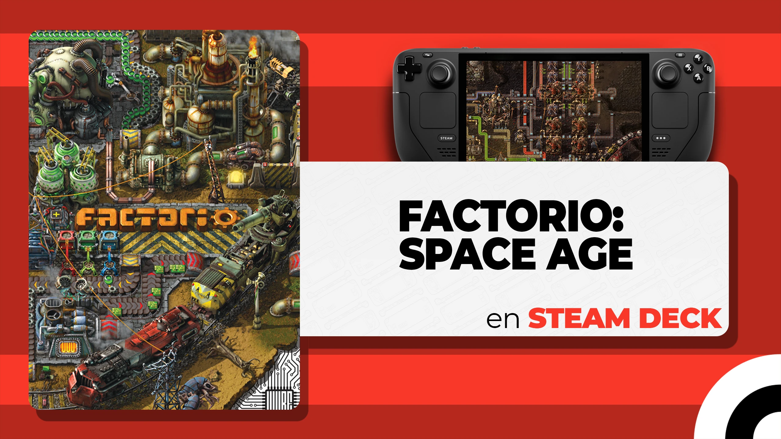 Factorio Space Age en Steam Deck