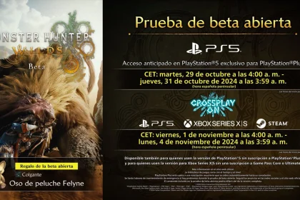 beta abierta de Monster Hunter Wilds