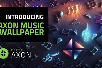 Razer Axon Music Wallpaper