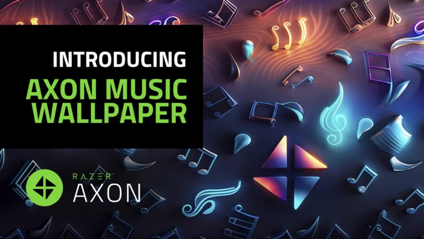 Razer Axon Music Wallpaper